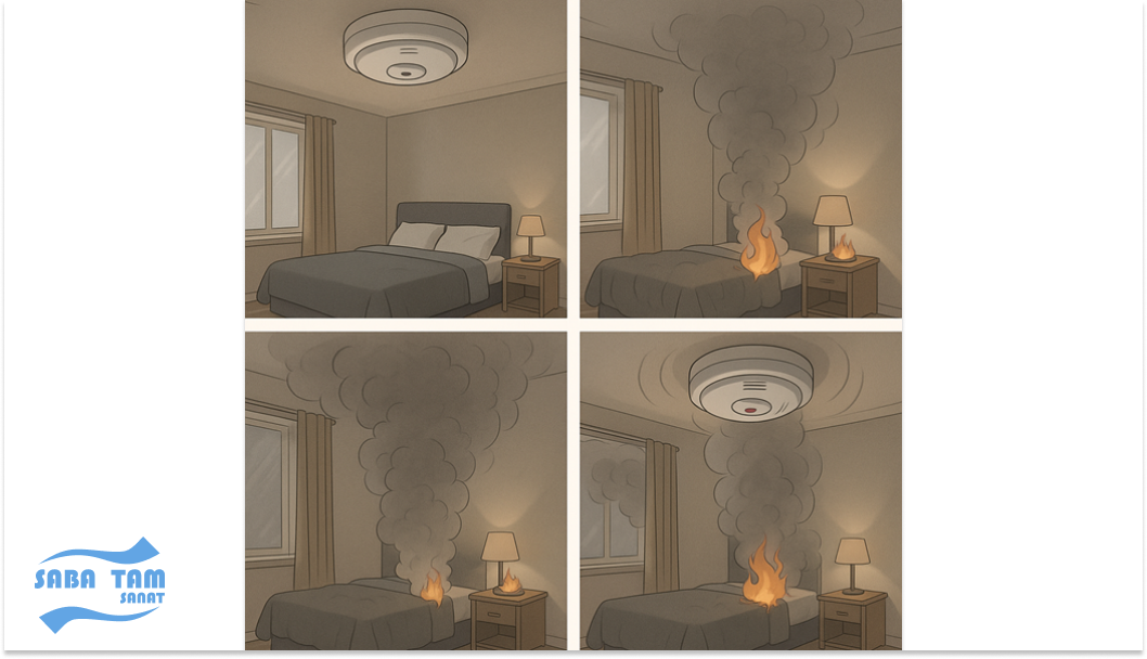 سنسور دود چگونه کار میکند